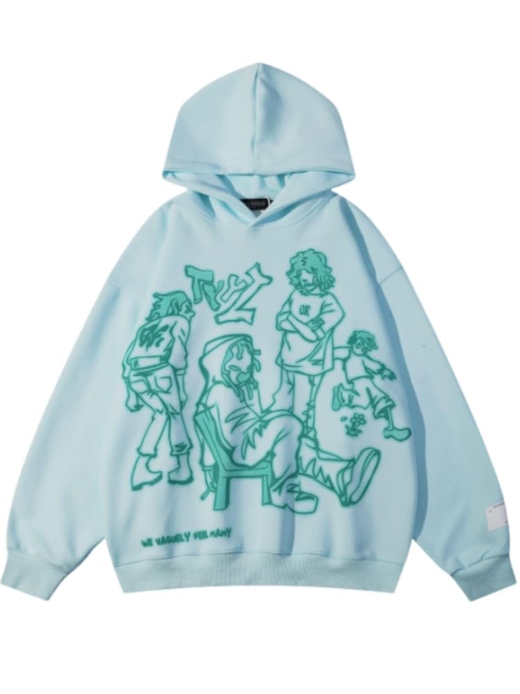 Amazon.com: Aelfric Eden Mens Graphic Oversized Hoodie